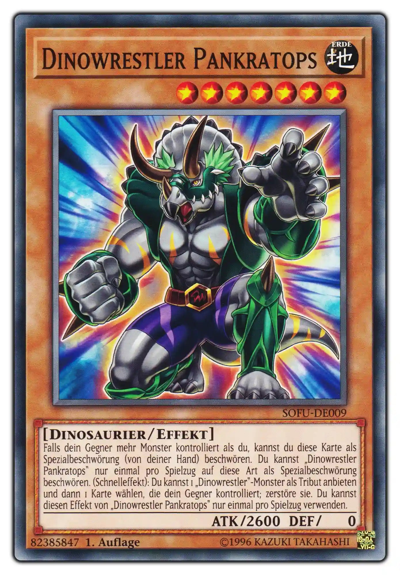 SOFU-DE009 Dinowrestler Pankratops