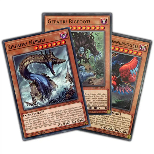 “Danger” cards to choose from