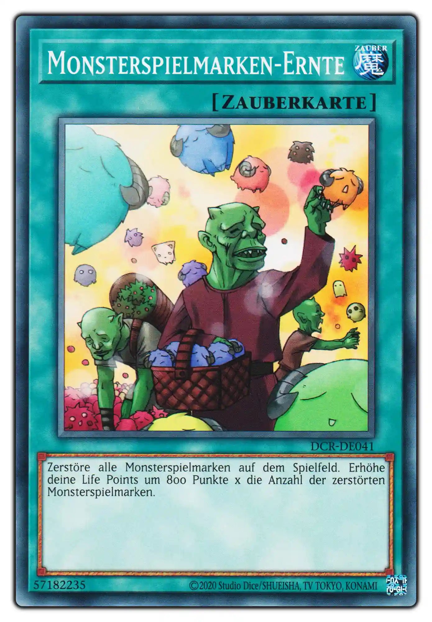 DCR-DE041 Monsterspielmarken-Ernte