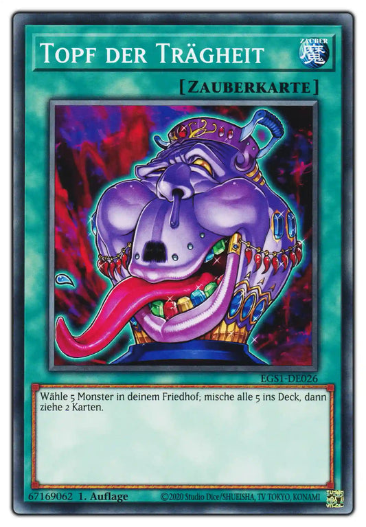 EGS1-DE026 Topf der Trägheit