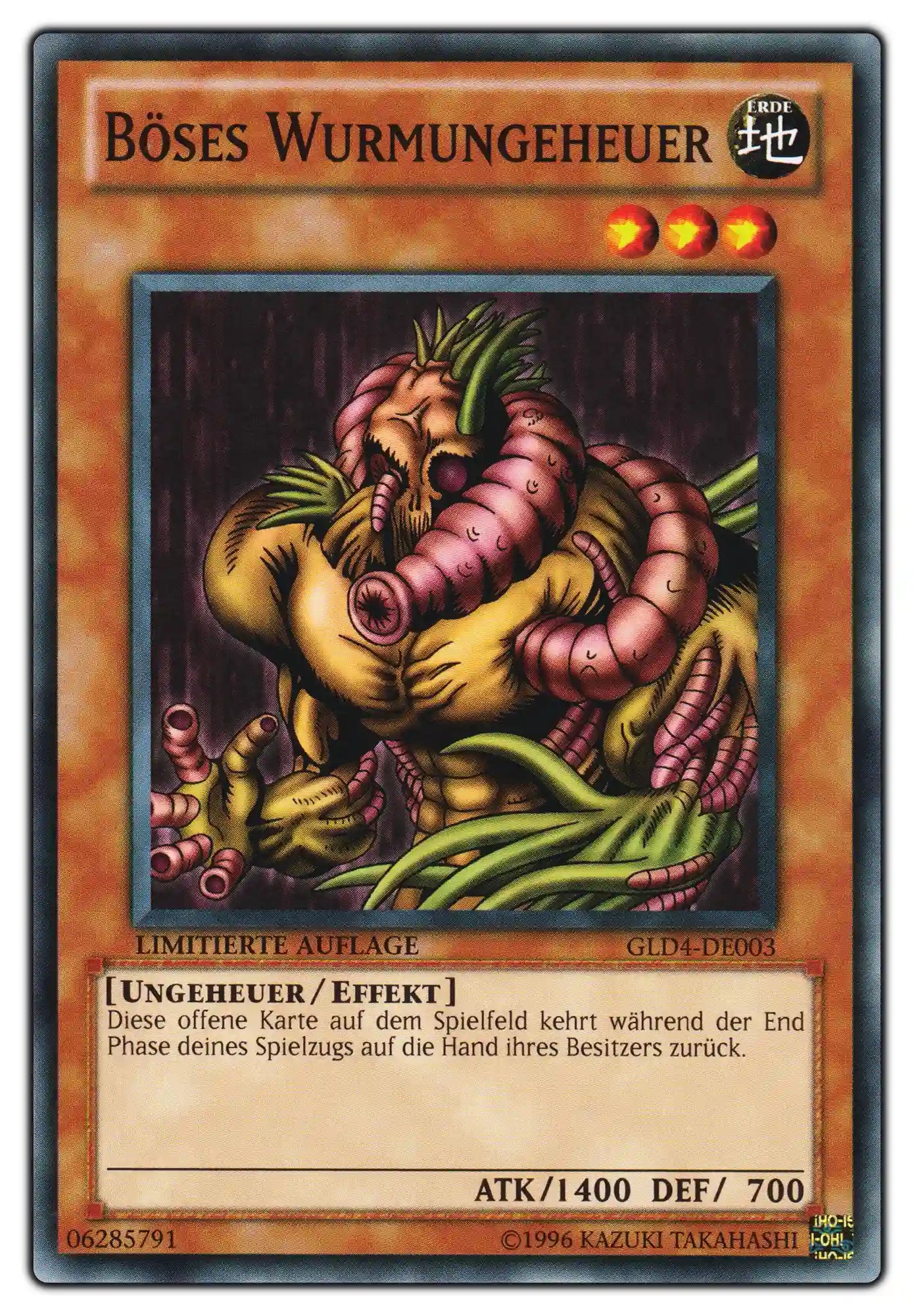 GLD4-DE003 Böses Wurmungeheuer
