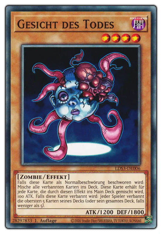 LDS3-DE006 Gesicht des Todes
