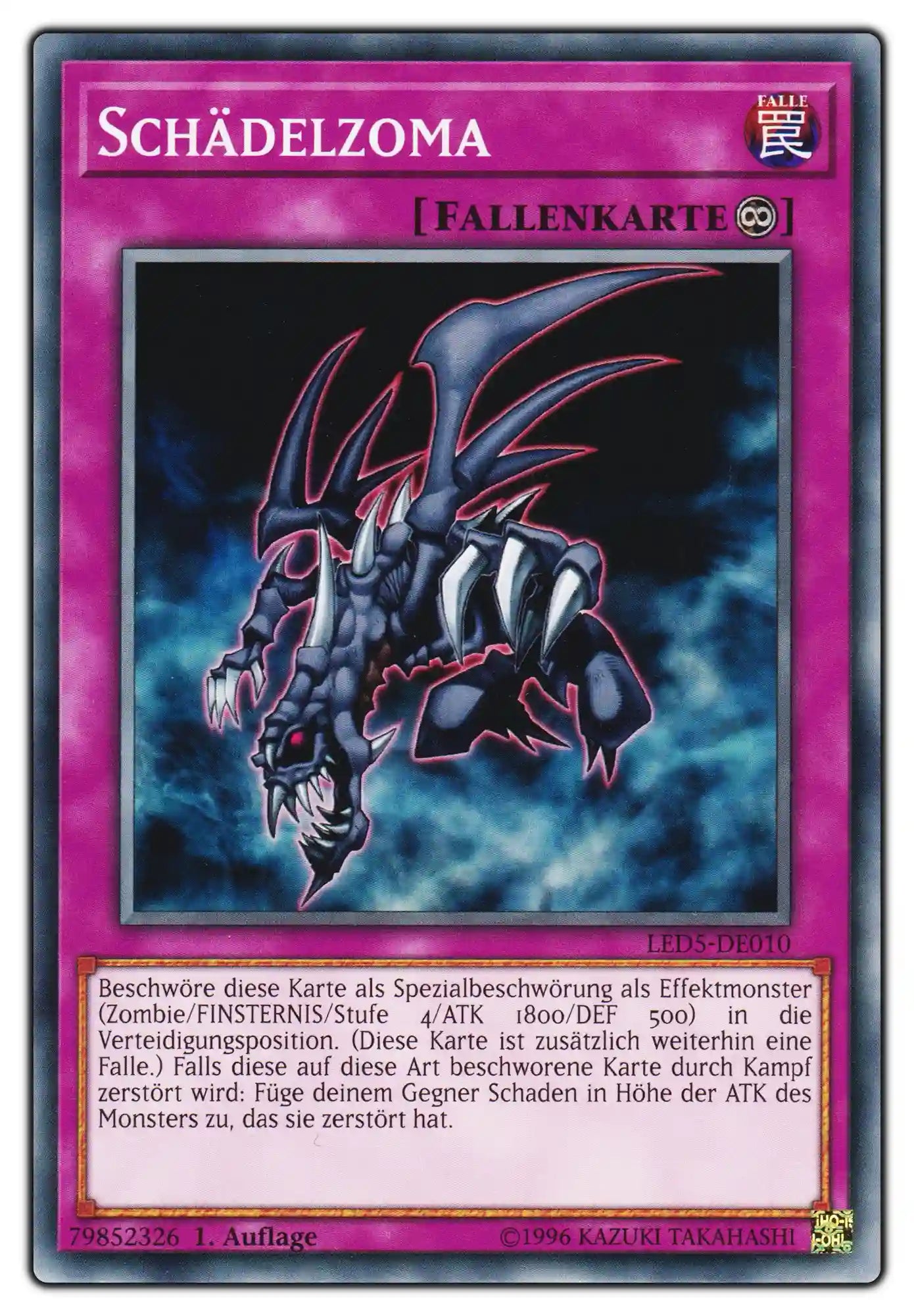 LED5-DE010 Schädelzoma