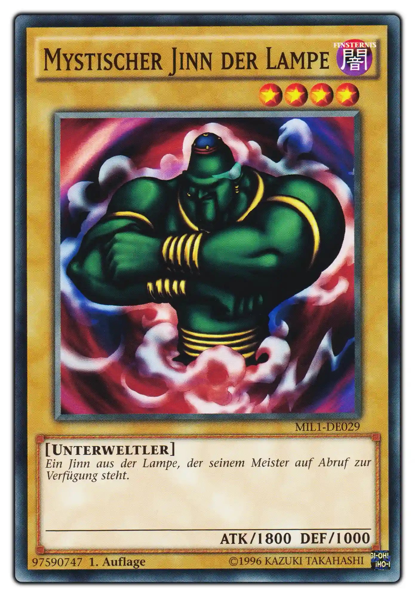 MIL1-DE029 Mystischer Jinn der Lampe