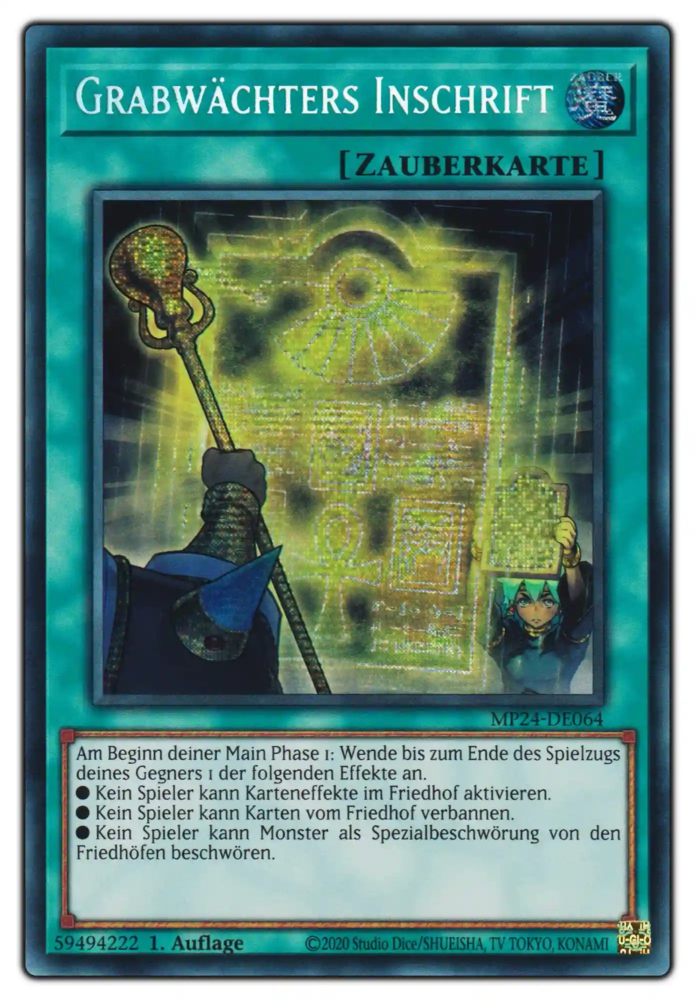 MP24-DE064 Grabwächters Inschrift