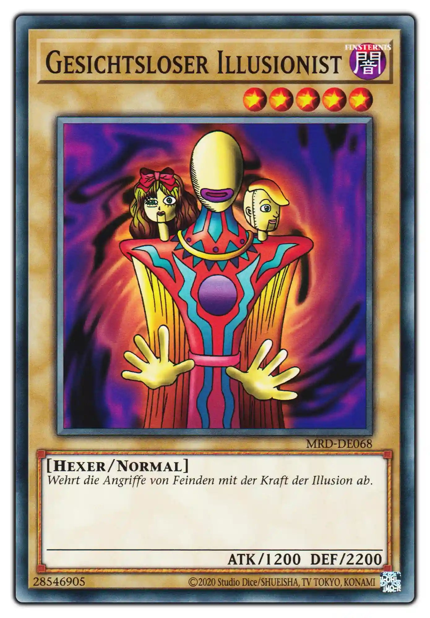 MRD-DE068 Gesichtsloser Illusionist