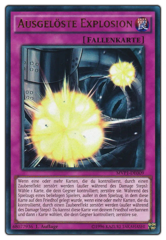 MVP1-DE009 Ausgelöste Explosion