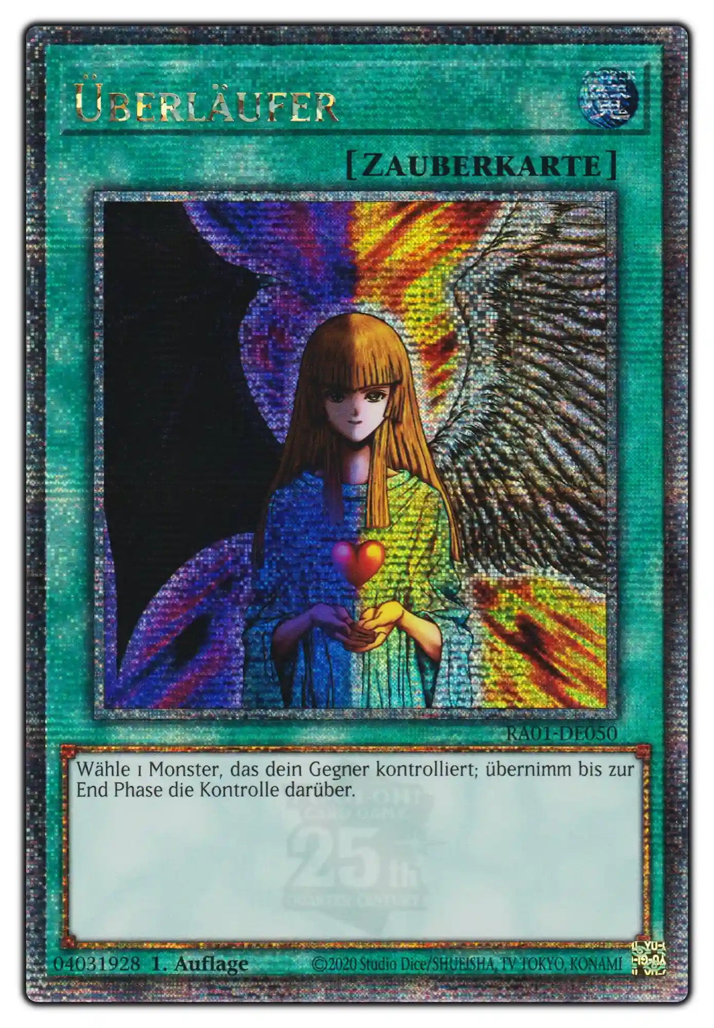 RA01-DE050 Überläufer Quarter Century Secret Rare