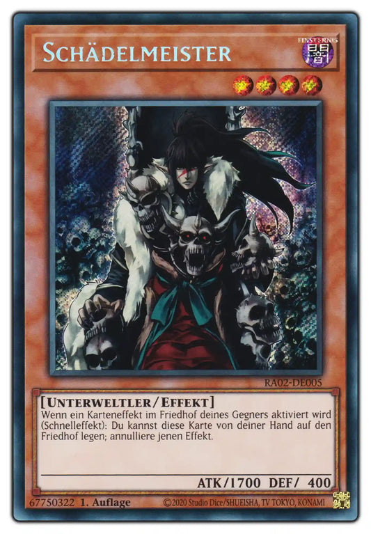 RA02-DE005 Schädelmeister Secret Rare