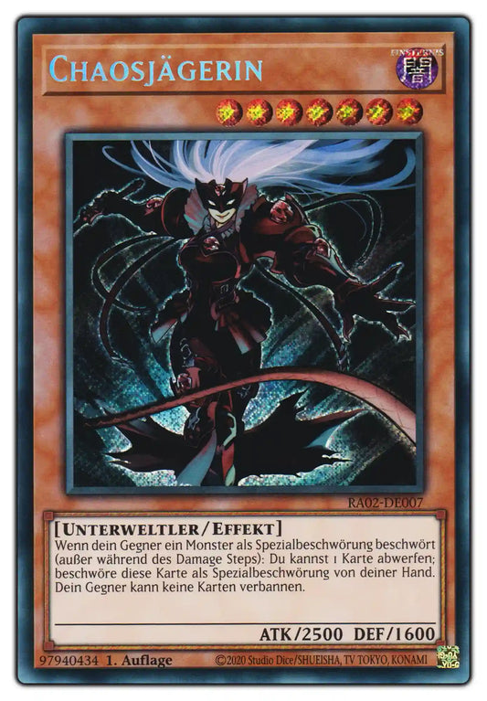RA02-DE007 Chaosjägerin Secret Rare