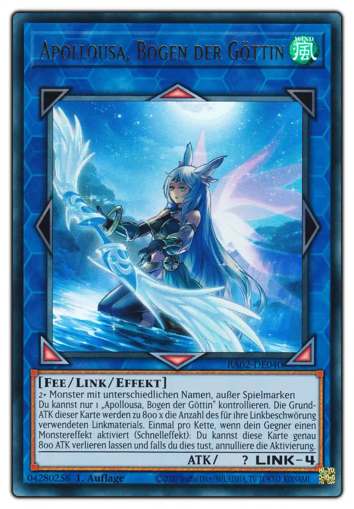 RA02-DE040 Apollousa, Bogen der Göttin Ultra Rare