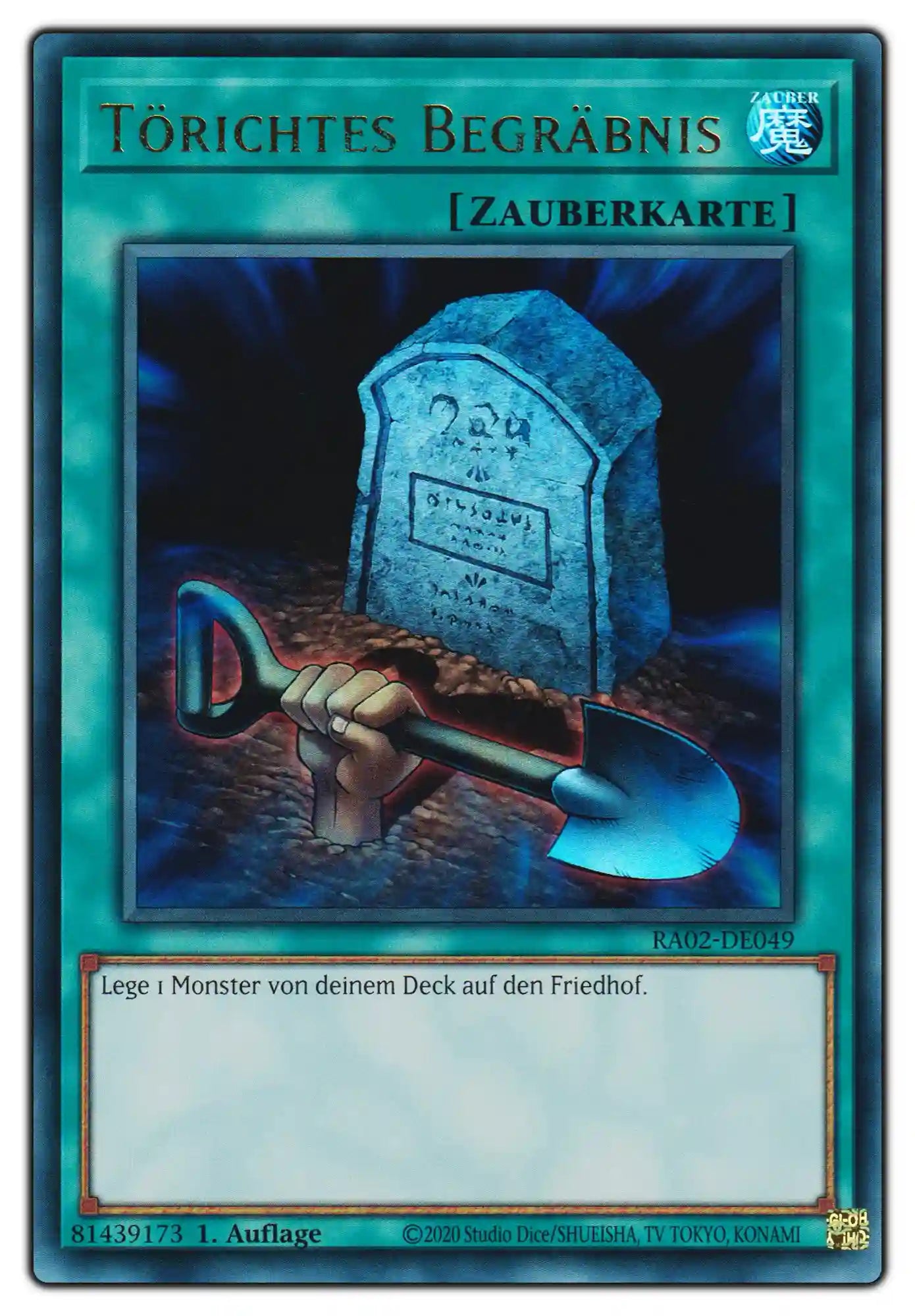 RA02-DE049 Törichtes Begräbnis Ultra Rare