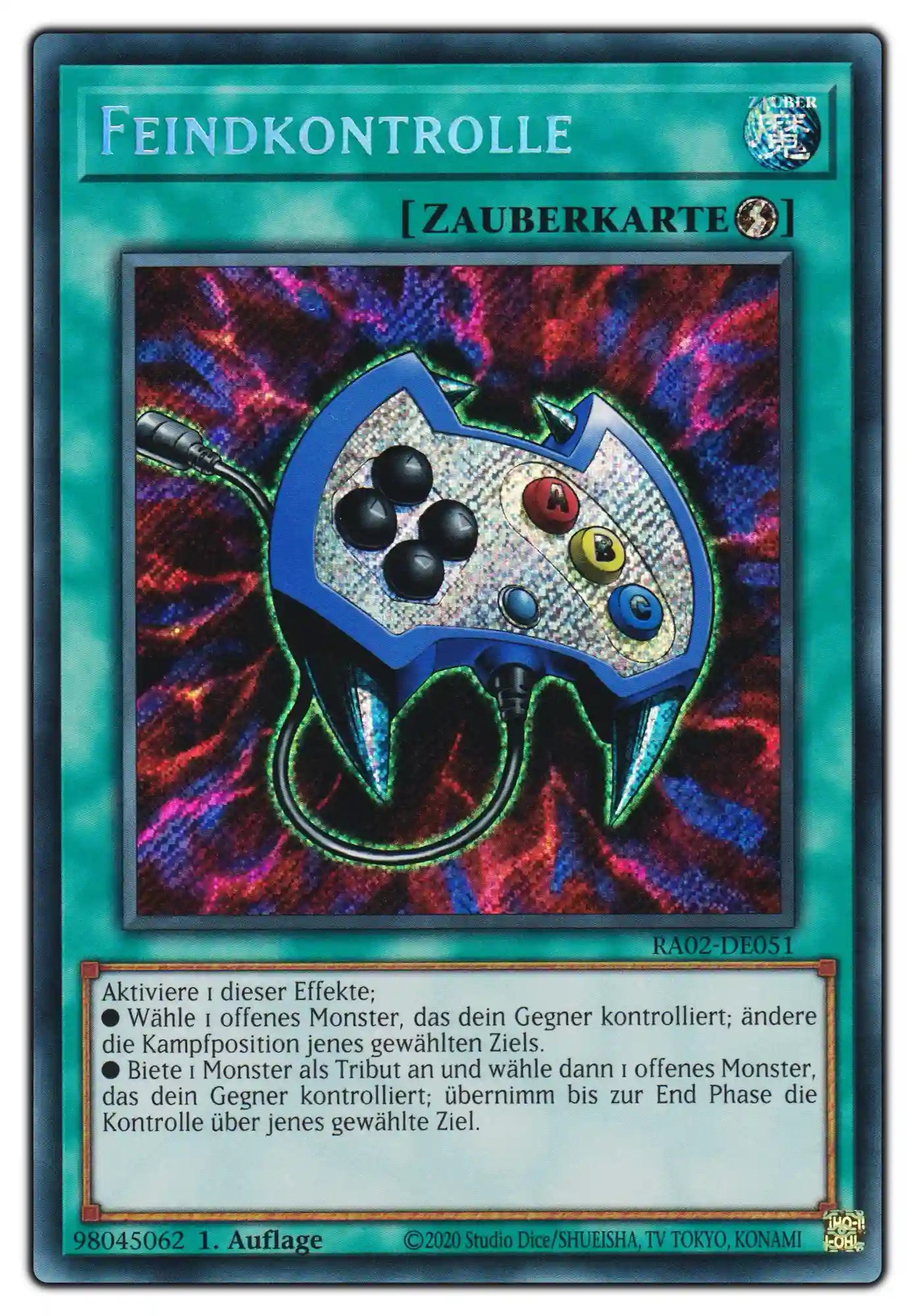 RA02-DE051 Feindkontrolle Secret Rare