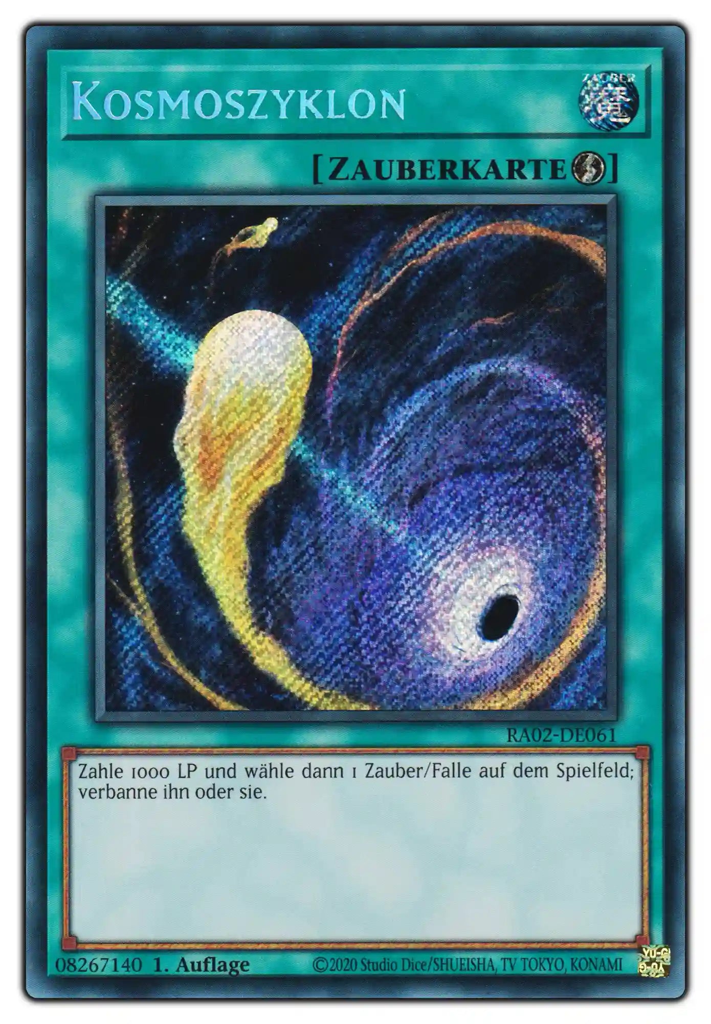 RA02-DE061 Kosmoszyklon Secret Rare