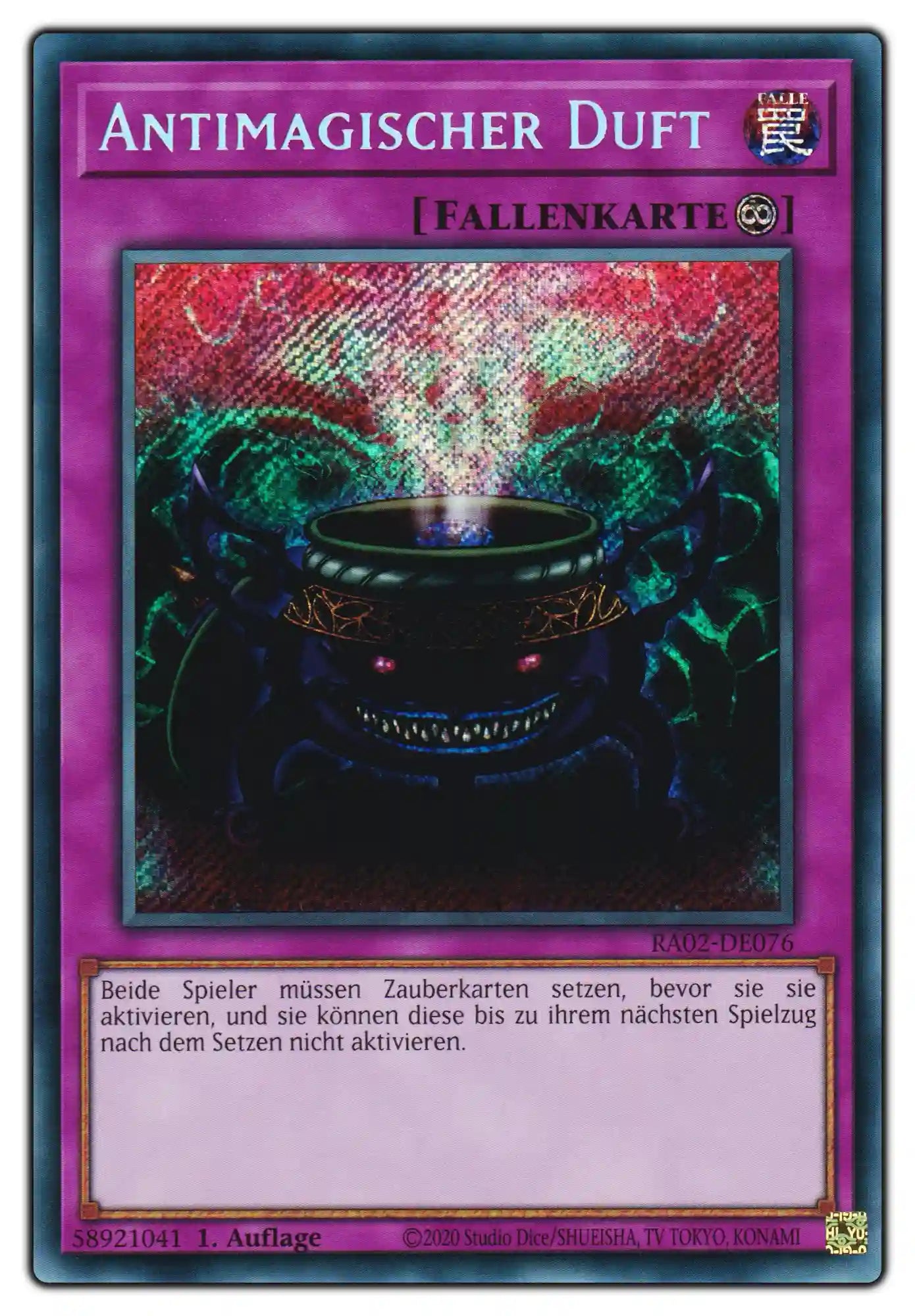 RA02-DE076 Antimagischer Duft Secret Rare