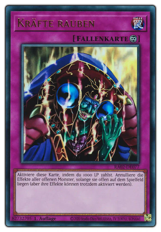 RA02-DE077 Kräfte rauben Ultra Rare