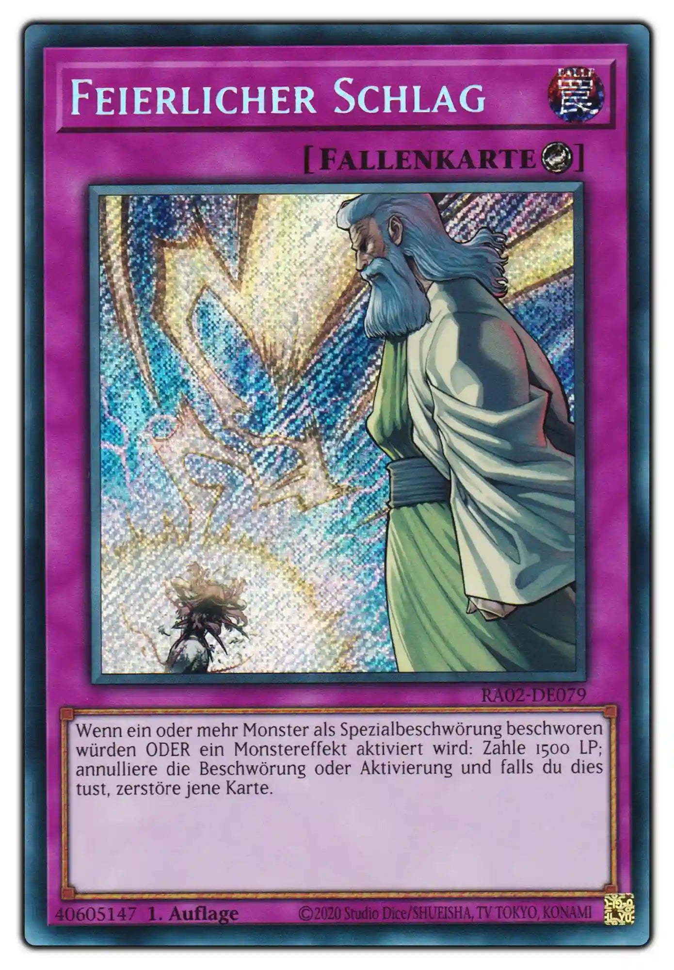 RA02-DE079 Feierlicher Schlag Secret Rare