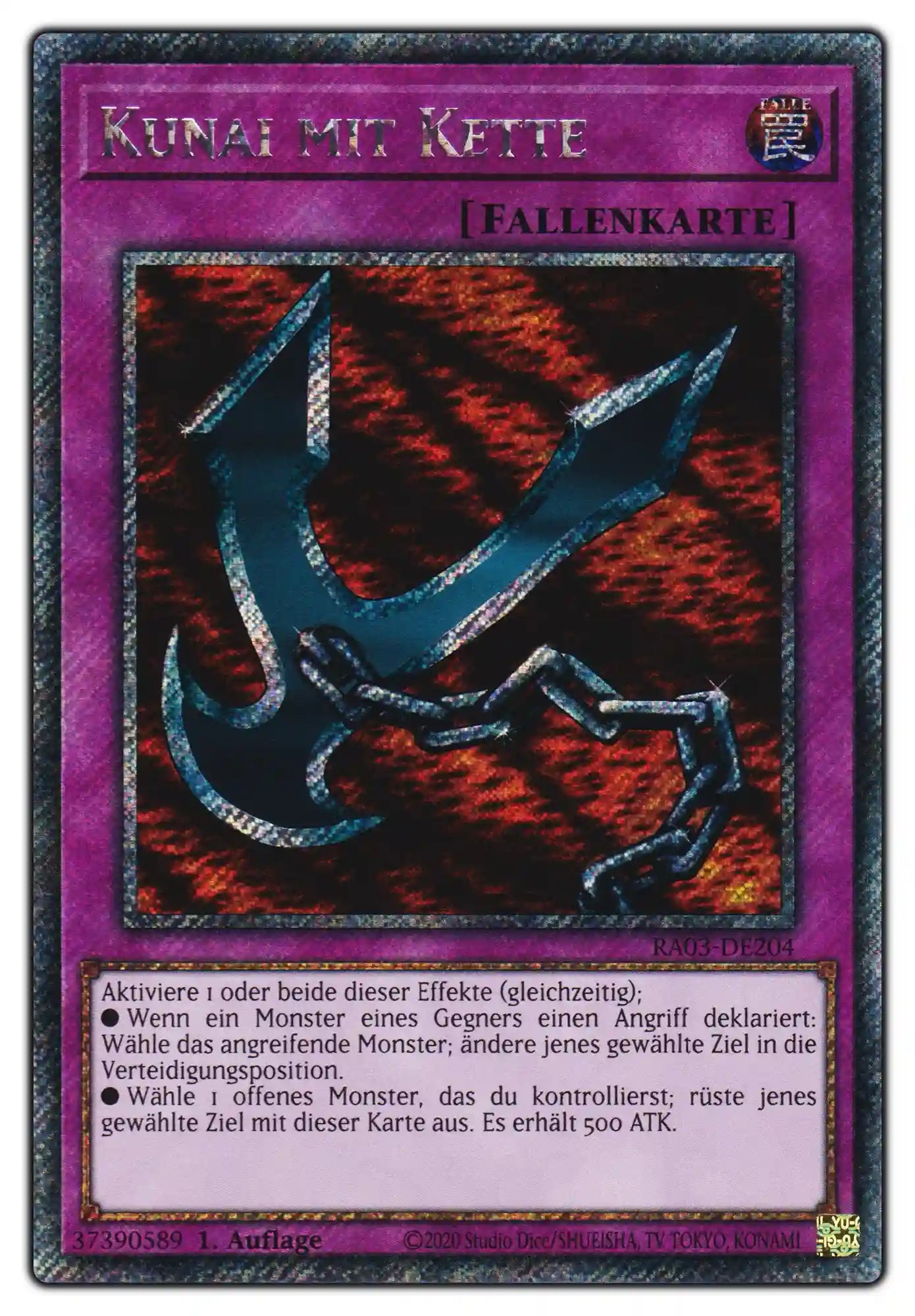 RA03-DE204 Kunai mit Kette
