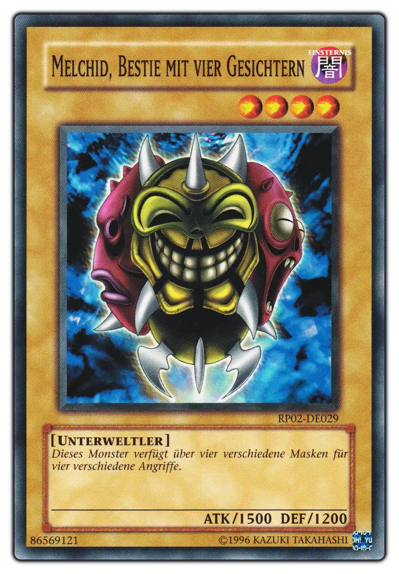RP02-DE029 Melchid, Bestie mit vier Gesichtern