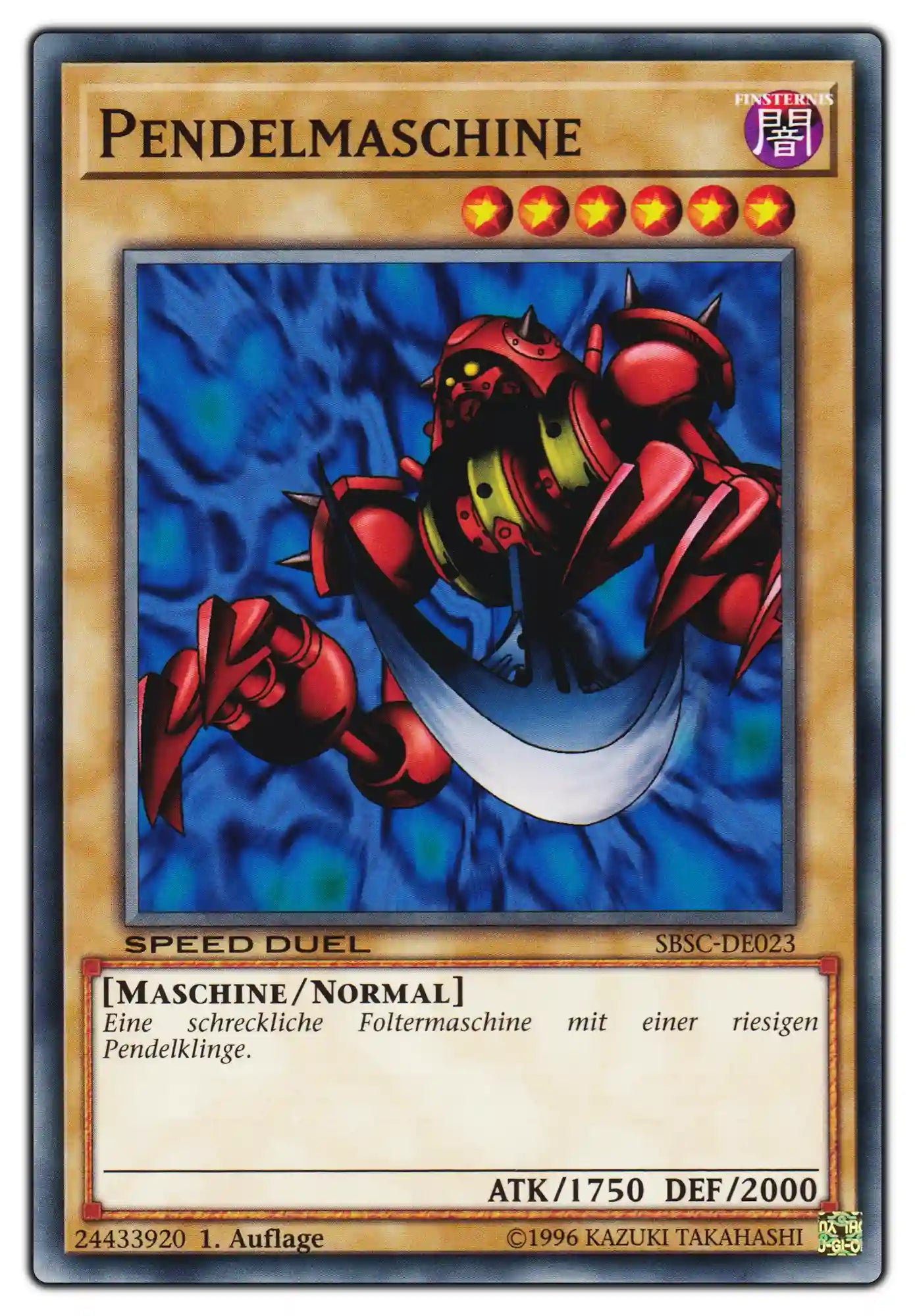 SBSC-DE023 Pendelmaschine