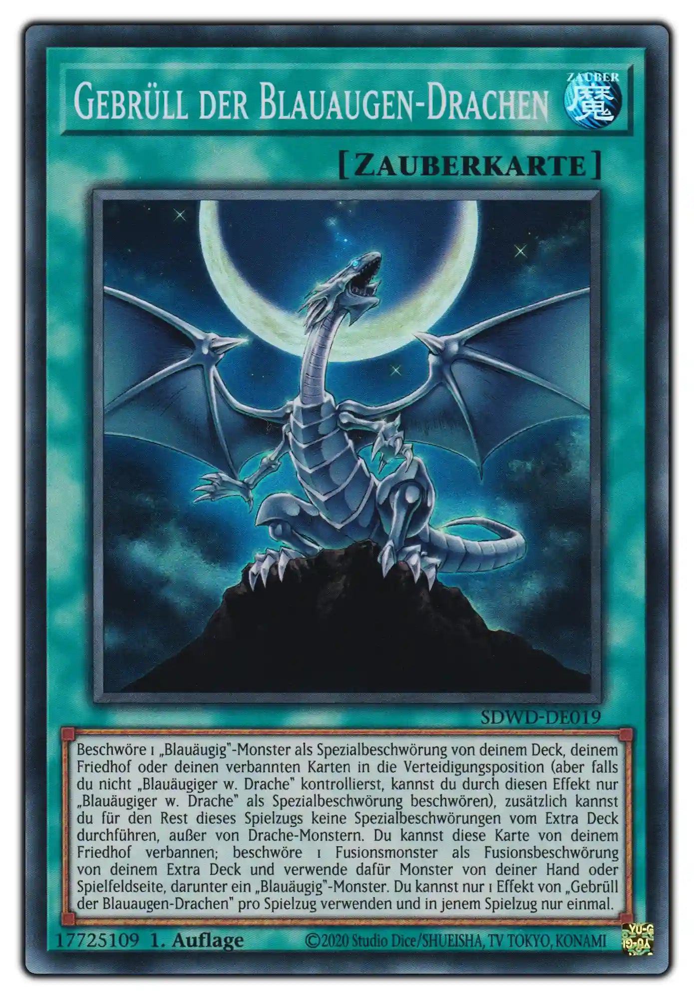 SDWD-DE019 Gebrüll der Blauaugen-Drachen