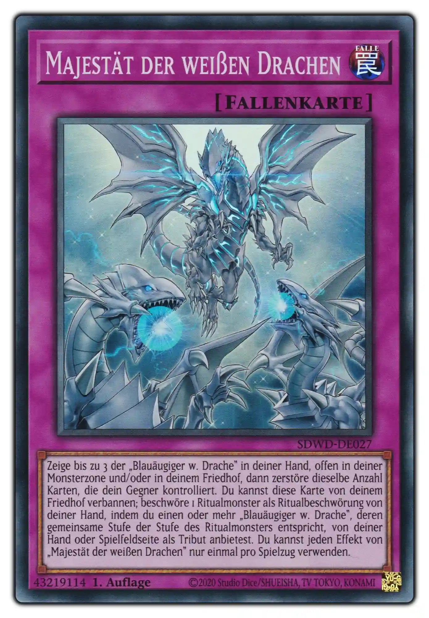 SDWD-DE027 Majestät der weißen Drachen