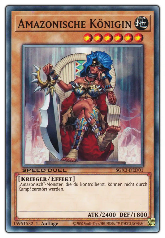 SGX3-DED01 Amazonische Königin