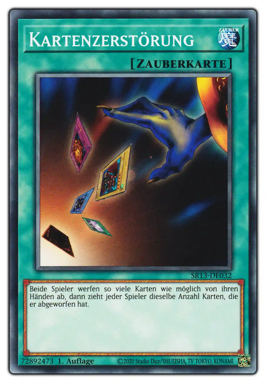 SR13-DE032 Kartenzerstörung