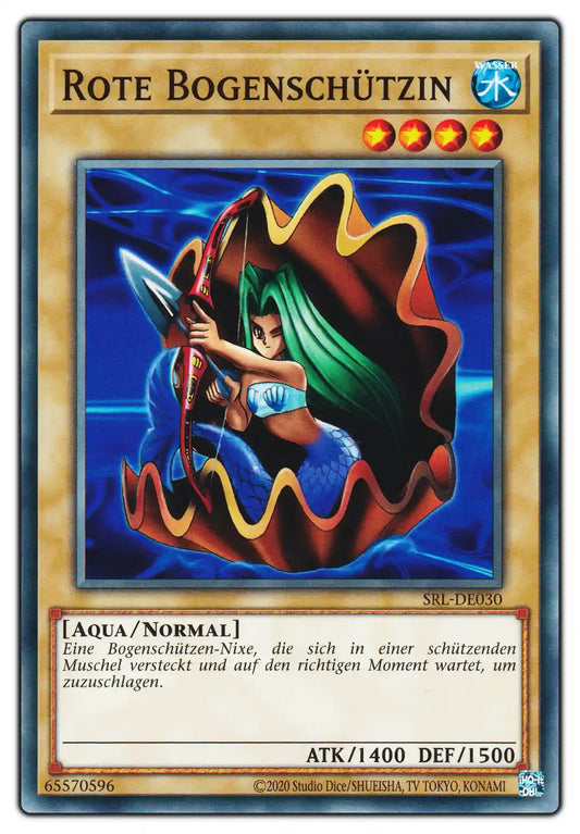 SRL-DE030 Rote Bogenschützin