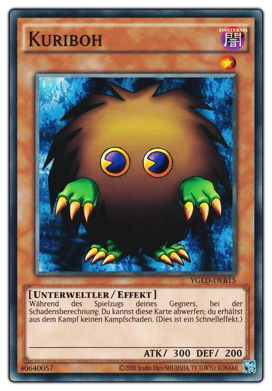 YGLD-DEB15 Kuriboh