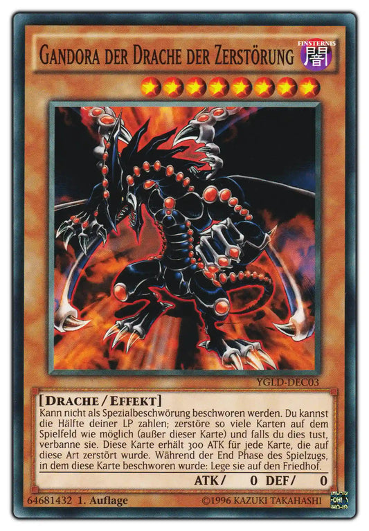 YGLD-DEC03 Gandora der Drache der Zerstörung