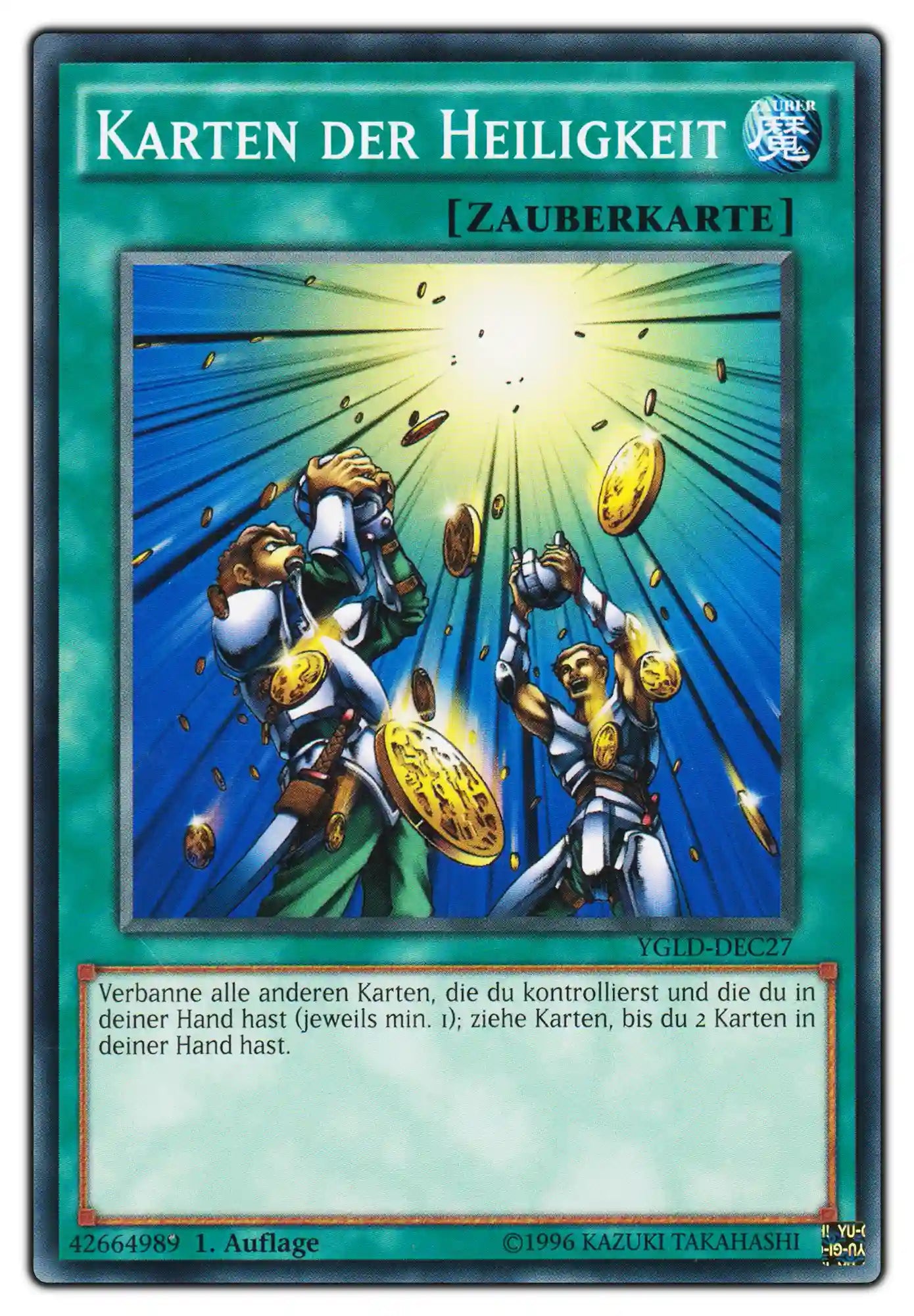 YGLD-DEC27 Karten der Heiligkeit