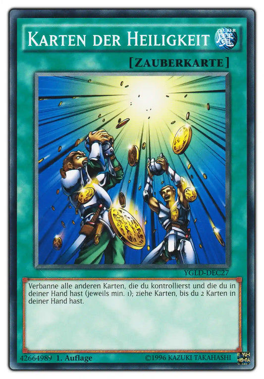 YGLD-DEC27 Karten der Heiligkeit